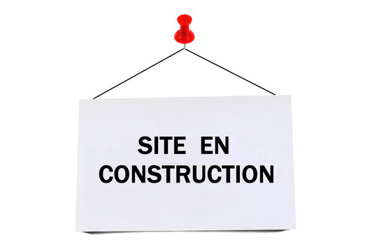 Site en construction